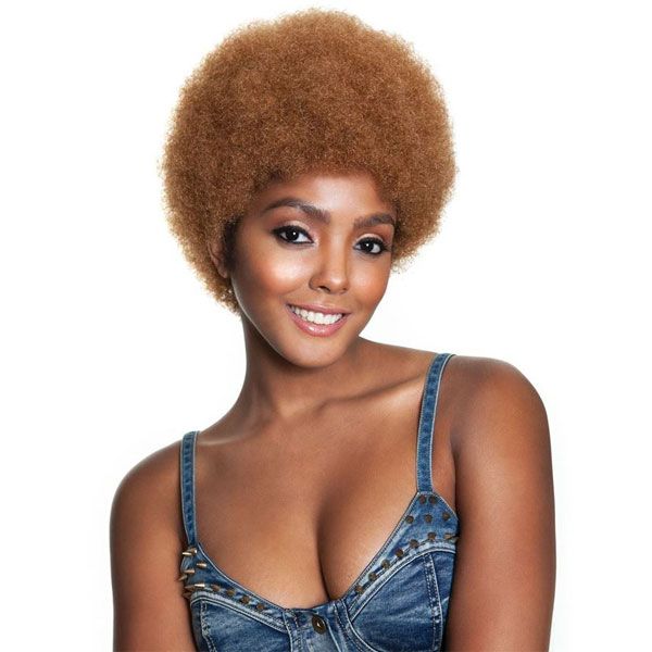 Red Carpet Synthetic Premiere Full Wig RCP1007 NATURAL AFRO MEDIUM - Hollywood Beauty STL