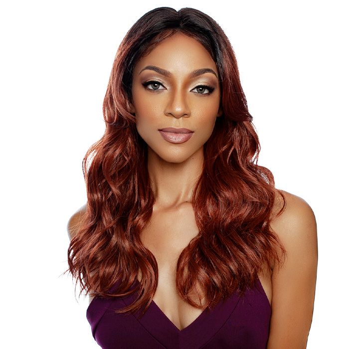 Mane Concept Synthetic HD Deep Lace Part Wig RCTD202 BRIA - Hollywood Beauty STL