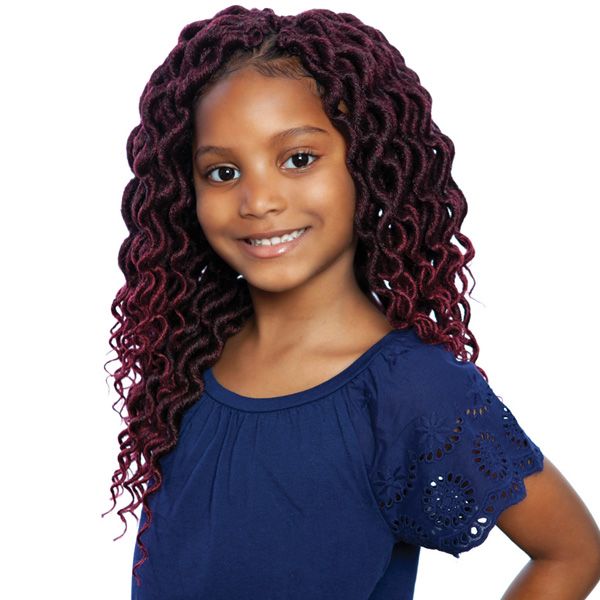 Mane Concept Synthetic Afri Naptural Crochet Braid - KLOC03 GIGI RIPPLE FAUX LOCS - Hollywood Beauty STL