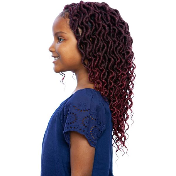 Mane Concept Synthetic Afri Naptural Crochet Braid - KLOC03 GIGI RIPPLE FAUX LOCS - Hollywood Beauty STL