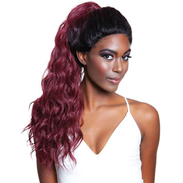 Mane Concept Synthetic Red Carpet High Pony Lace Front Wig RCHP03 RI