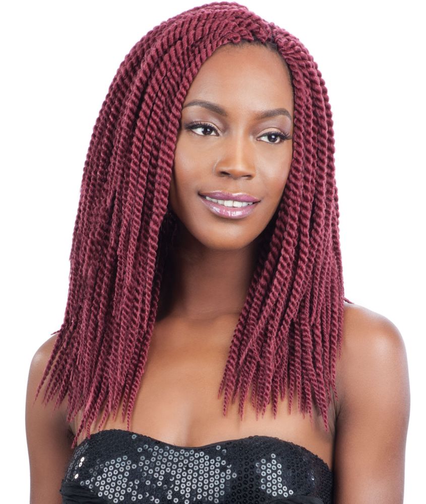 Model Model Glance Crochet Braid SENEGALESE TWIST LARGE 12 Inch - Hollywood Beauty STL