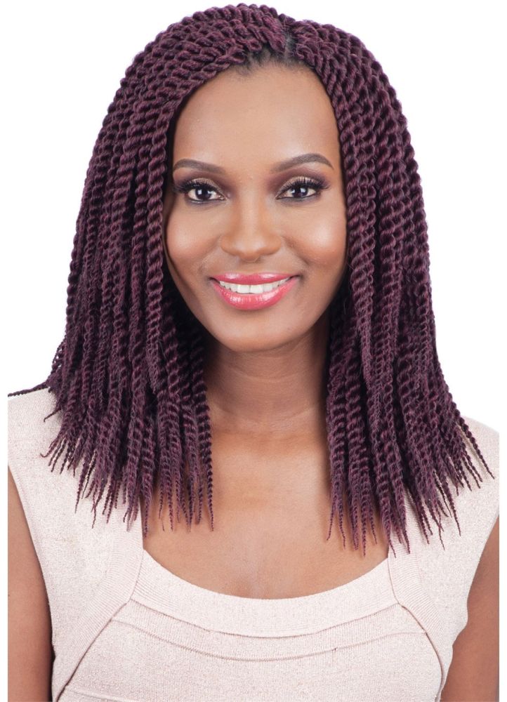 Model Model Glance Crochet Braid SENEGALESE TWIST LARGE 10 INCH - Hollywood Beauty STL