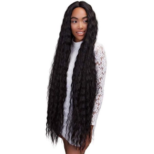Janet Collection Premium Fiber Extended Part Lace Wig - SUPER DEEP - Hollywood Beauty STL