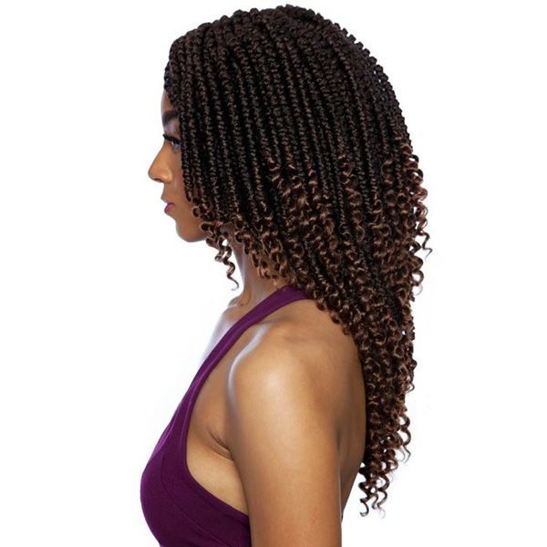 Mane Concept Synthetic Afri Naptural Crochet Braid - TWB205 2X RITA TWIST 12" - Hollywood Beauty STL