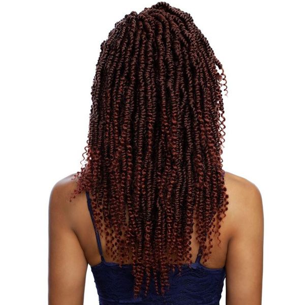 Mane Concept Synthetic Afri Naptural Crochet Braid - TWB209 2X GRANDE NOMADIK TWIST 12" - Hollywood Beauty STL