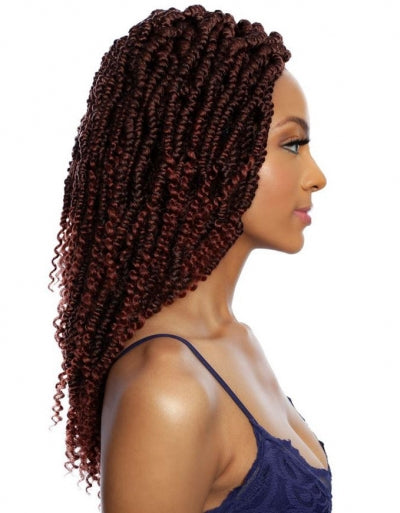 Mane Concept Synthetic Afri Naptural Crochet Braid - TWB209 2X GRANDE NOMADIK TWIST 12" - Hollywood Beauty STL