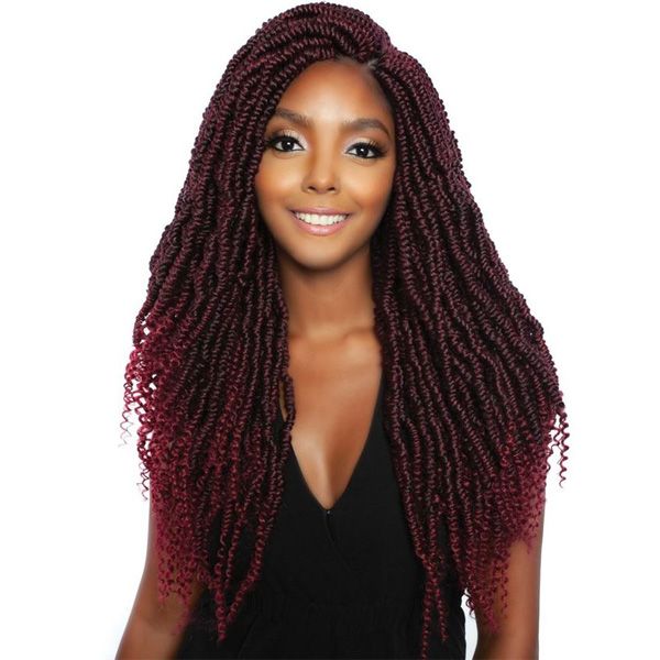 Mane Concept Synthetic Afri Naptural Crochet Braid - TWB210 2X GRANDE NOMADIK TWIST 18" - Hollywood Beauty STL