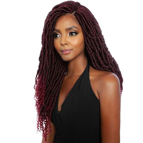 Mane Concept Synthetic Afri Naptural Crochet Braid - TWB210 2X GRANDE NOMADIK TWIST 18" - Hollywood Beauty STL