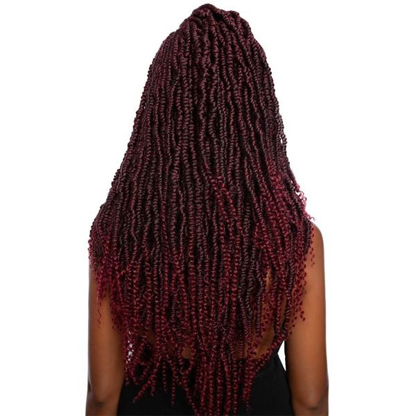 Mane Concept Synthetic Afri Naptural Crochet Braid - TWB210 2X GRANDE NOMADIK TWIST 18" - Hollywood Beauty STL
