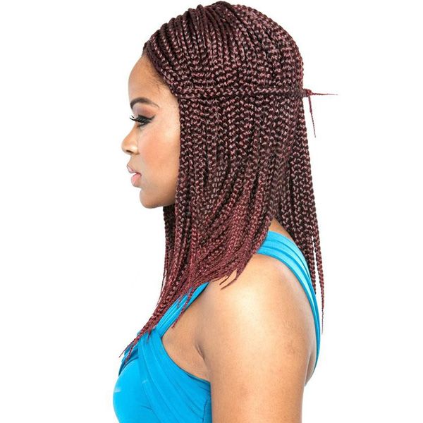 Mane Concept Synthetic Afri Naptural Crochet Braid - TWB29 BOX BRAID MEDIUM 14" - Hollywood Beauty STL