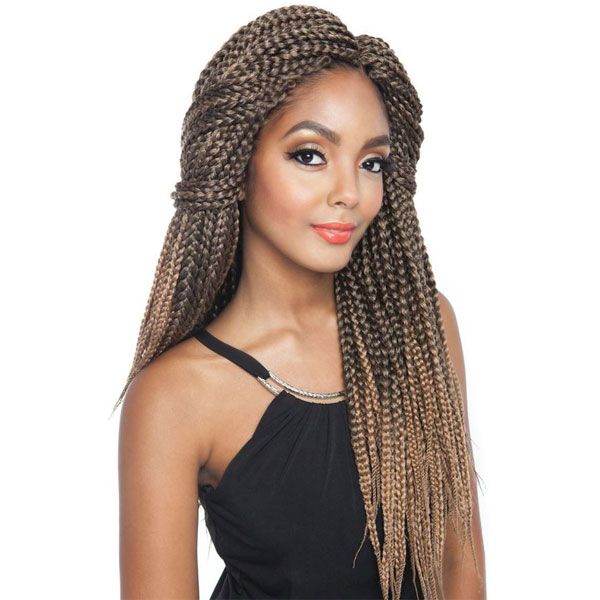 Mane Concept Synthetic Afri Naptural Crochet BOX BRAID 20 INCH - Hollywood Beauty STL