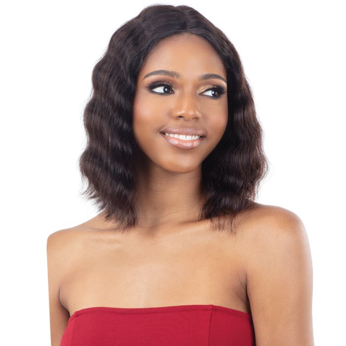 ModelModel 100% Human Hair HD Lace Front Wig Haute - SOFT CRIMP CURL 12 - Hollywood Beauty STL