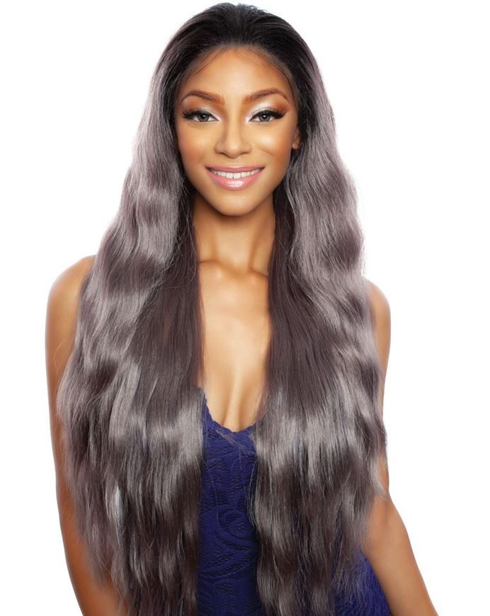 Mane Concept Brown Sugar Human Hair Stylemix Natural Hairline Lace Front Wig - BSN212 YOSEMITE - Hollywood Beauty STL